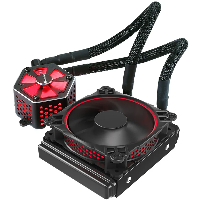 Best Price JONSBO TW-120RGB CPU Cooler discoloration single drain cold transparent acrylic pump lift hydraulic shaft Best Price JONSBO TW-120RGB CPU Cooler discoloration single drain cold transparent acrylic pump lift hydraulic shaft
