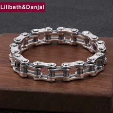 Браслет для пар выживания настоящий 925 пробы Серебряный Женский креативный браслет на велосипедной цепочке браслет с браслетом дружбы ювелирные изделия B19