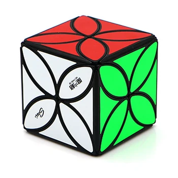 Qiyi MoFangGe Clover Cube Magic Cubes Puzzle Four Leaf Clover Stickerless Speed Cube Brain Teaser Puzzle Toys Gift 1
