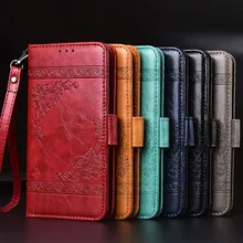 Étui portefeuille Vintage en cuir pour Samsung Galaxy J1 2016 J120 J120F, avec support de carte, housse souple en TPU