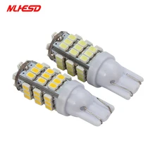 10 шт. T10 1206 42 автомобильный светодиод smd лампы 42smd DC12V автомобиля клиновидные боковые габаритные огни Сигналы поворота лампы 194 927 161 168 W5W теплый белый