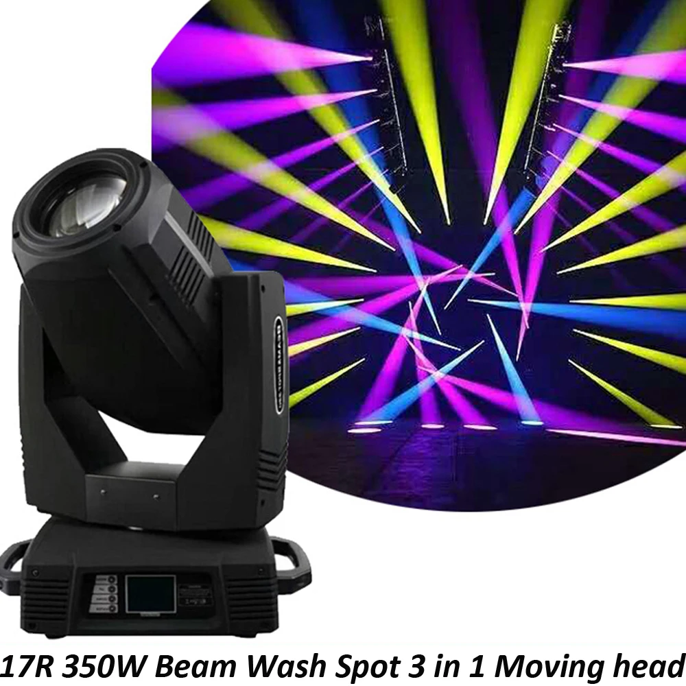 DJ стробоскоп 17R с движущейся головкой 2 шт. 350 Вт AC110V 240V Gobo 3 в 1 функции эффект