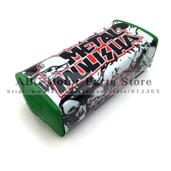 

1-1/8" Pro Taper Metal Fat Square Handlebar Bar Pad Crossbar Protector MX ATV Dirt Bike Motocross