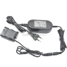 ACK-E6 адаптер питания переменного тока+ DR-E6 соединитель постоянного тока LP-E6 LPE6 муляж батареи для камеры Canon EOS 60D 6D 7D 5D Mark II III 5D2 5D3