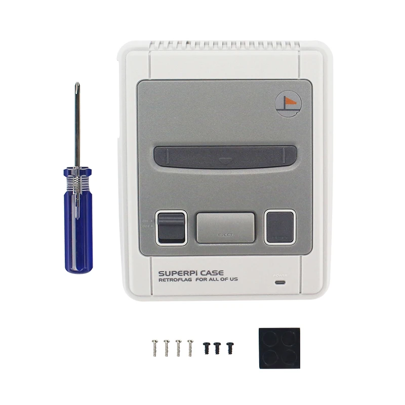 

New Arrival Retroflag Super NESPI Case with Safe Shutdown Functional Power Switch for Raspberry Pi 3B+ ( B Plus ) / 3B / 2