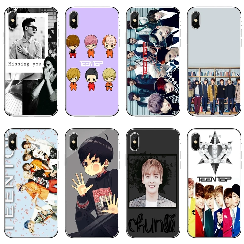 

Accessories phone cover case For Huawei Honor 4C 5A 5X 5C 6 Play 6X 6A 6C pro 7X 8 9 Lite V8 V10 TEEN TOP kpop Korean group boy