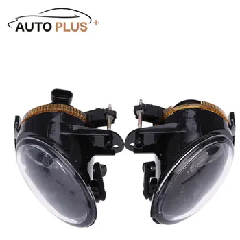 

Car-styling Pair of Fog Light Lens for VW Passat B6 Front Bumper Fog Lights Driving Lamp Light Bar car Diy Kit