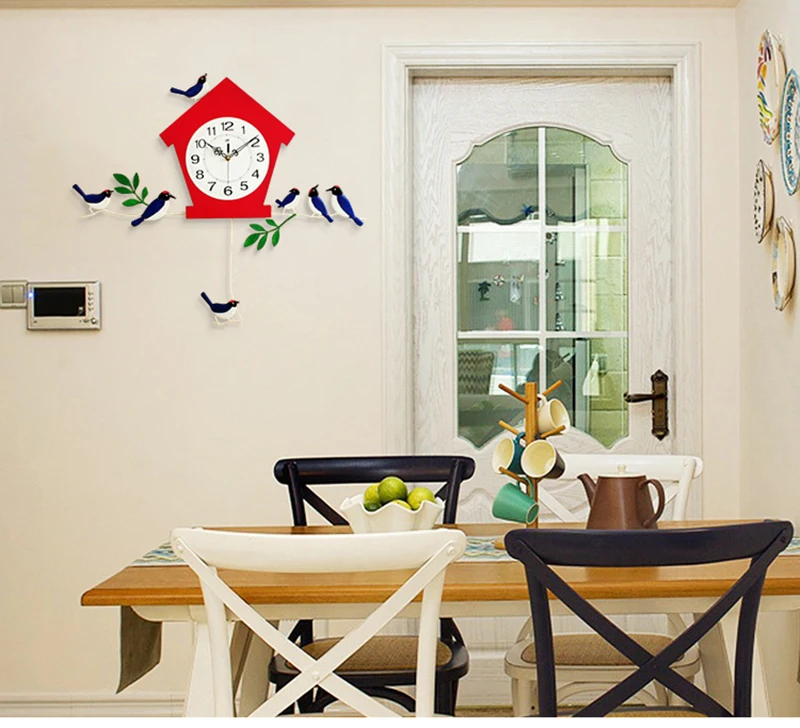 Home Wall Clock Led Barber Pole Wall Watches Large Decorative Wall Clocks Wall Clock Mirror Rock n Roll Wall Clock Retro Room Clock (11)