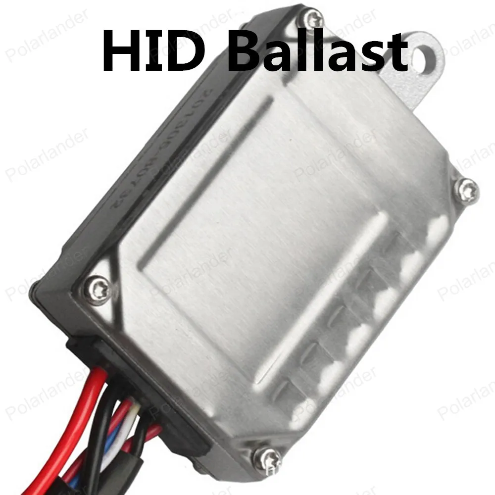 ФОТО Polarlander 2pcs 35W MINI HID Ballast Slim HID Ballast  for HID XENON Conversion Kit Electronic Digital Conversion Ballast 