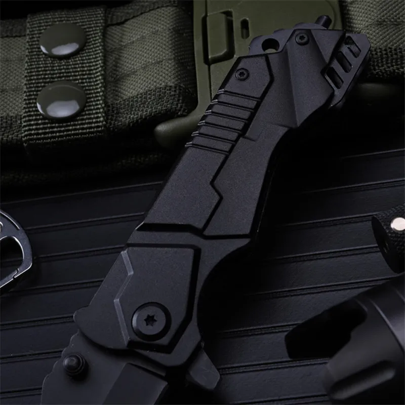 2016 New Arrival Real Navajas High Quality Outdoor Folding Knife Self-defense Wilderness Survival With Hardness Wild Fruit All