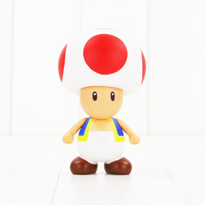 21 styles 8-15cm Super Mario Bros Luigi Mario Yoshi Goomba Bowser Wario Donkey Kong Toad Toadette Action Figure PVC Toys Dolls