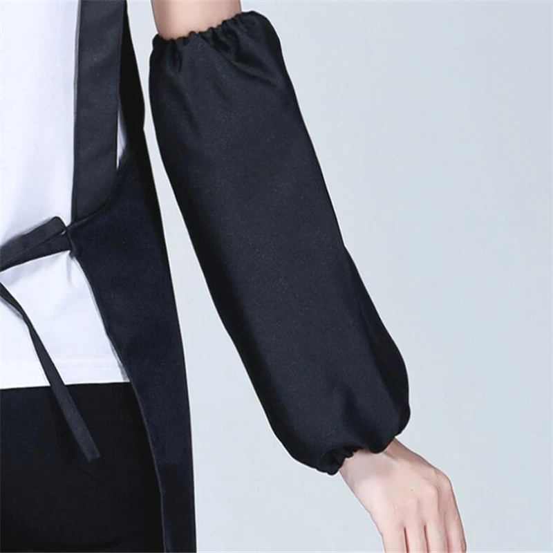 Details about   Unisex PU Leather Oversleeves Forearm Arm Sleeves for Kitchen Restaurant Black