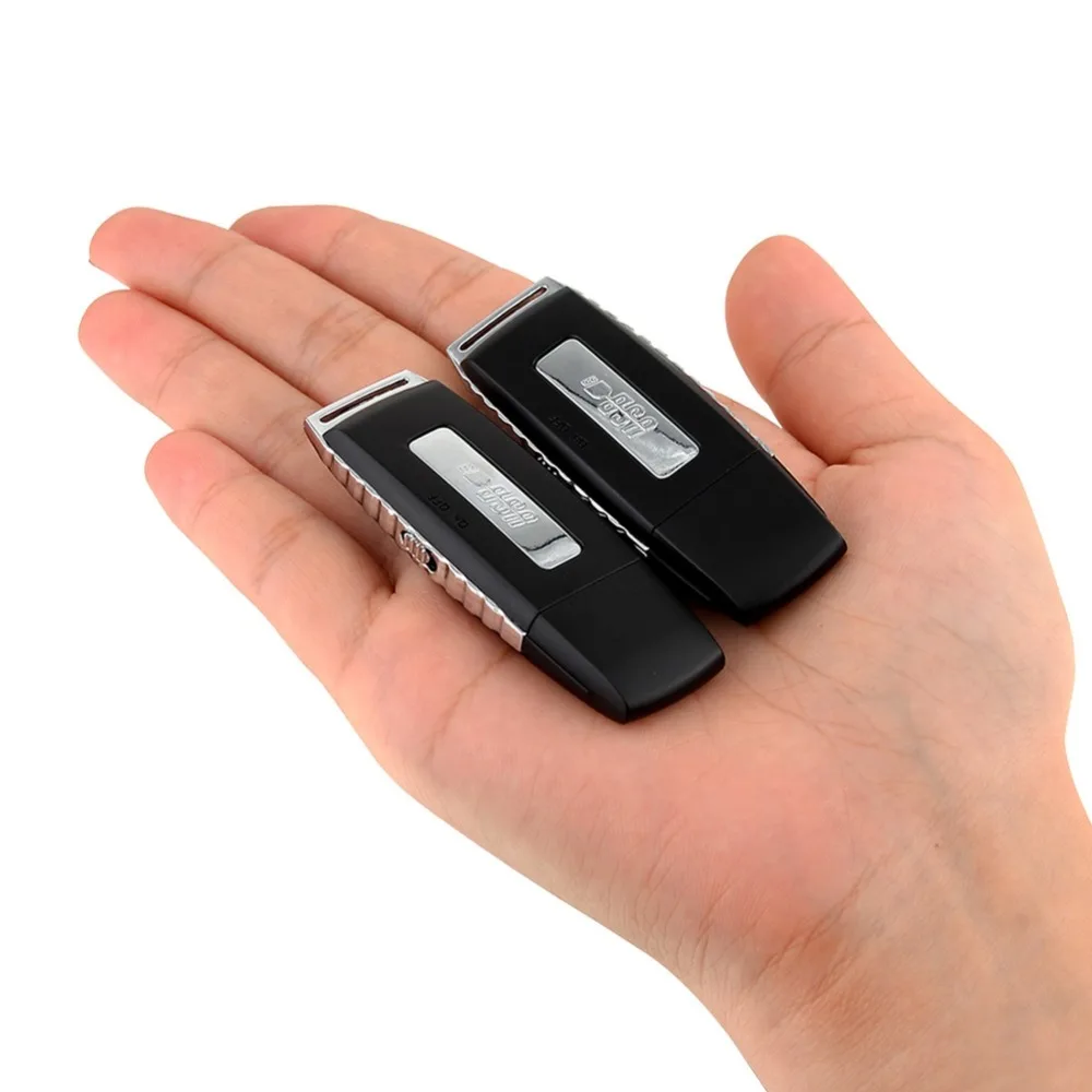 Small Mini Dictaphone Flash Drive Digital USB Voice Recorder WAV Audio