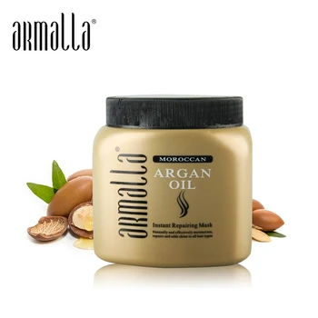 New Products Best Selling Armalla Professional Moroccan Argan Oil 500ml Hair Mask Moisturizing Damaged Hair Treatment Product pure moroccan argan oil hair treatment straightening damaged hair moisture product scalp treatment moisturizing essential oils
