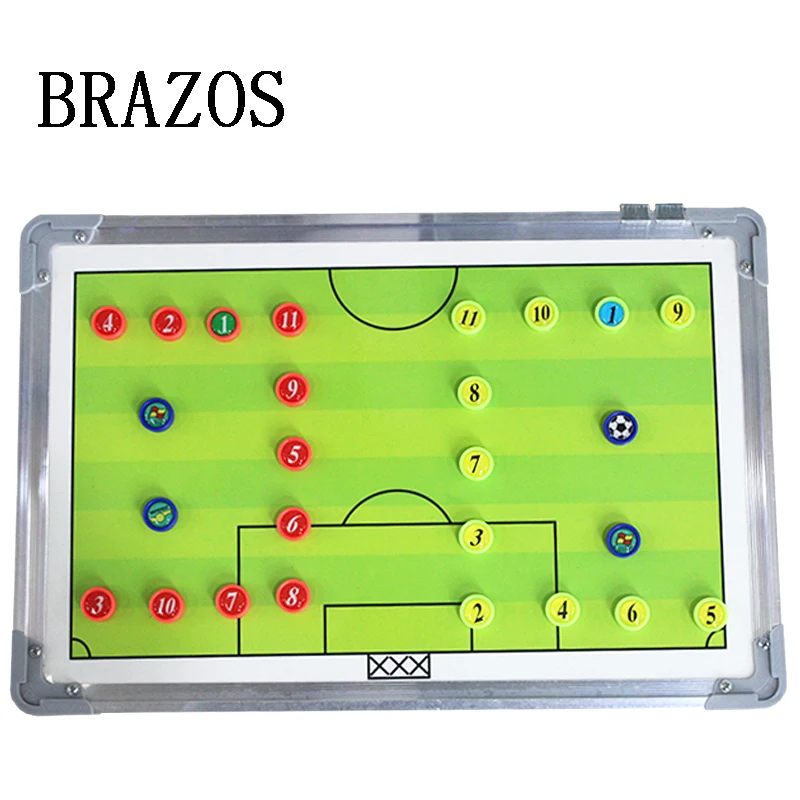 High-End Magnetic Football Training Tactical Board Soccer Coaching Aluminum Football Coach Board Voetbal Training Accesssories High-End Magnetic Football Training Tactical Board Soccer Coaching Aluminum Football Coach Board Voetbal Training Accesssories