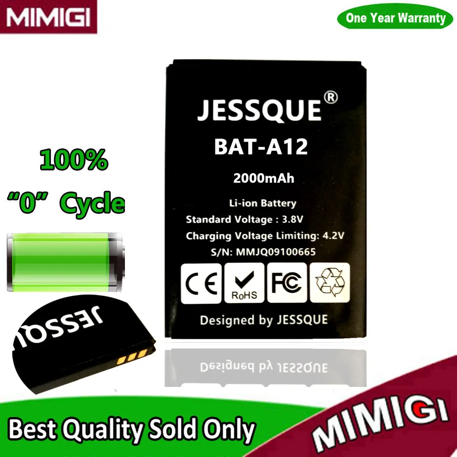 

2000mAh BAT-A12 BAT12 Battery For Acer Liquid Z520 Dual Sim 1ICP4/51/65 Mobile Phone Accumulator AKKU