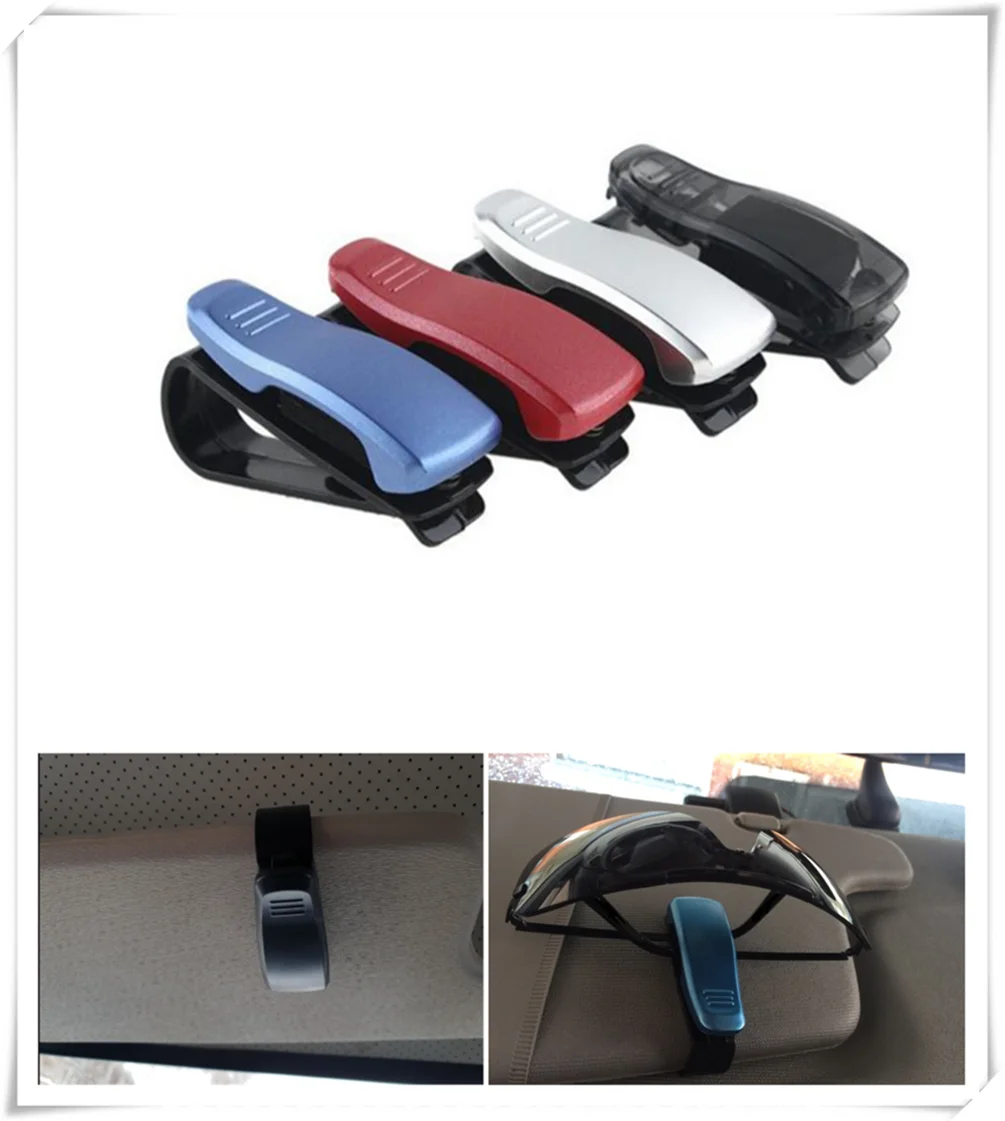 

1Pcs auto accessories sunglasses clip bill holder glasses case for Honda Pilot Insight HR-V CR-V Odyssey Jazz Fit