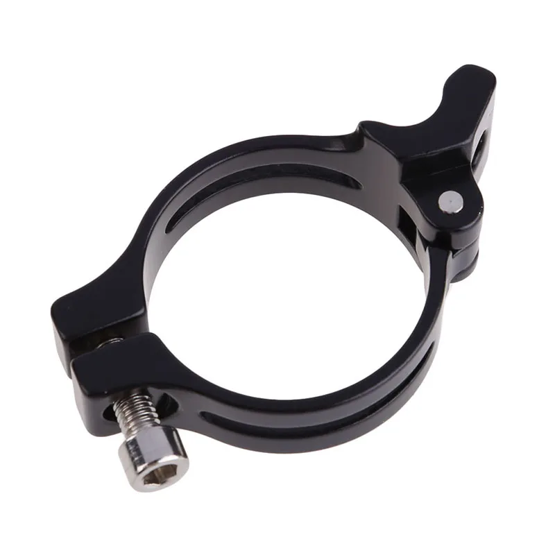 

2019 High Quality 31.8mm Black Lightest Front Derailleur Braze-on Clamp Mount Adaptor Clamp Bike Bicycle Cycling Equipment