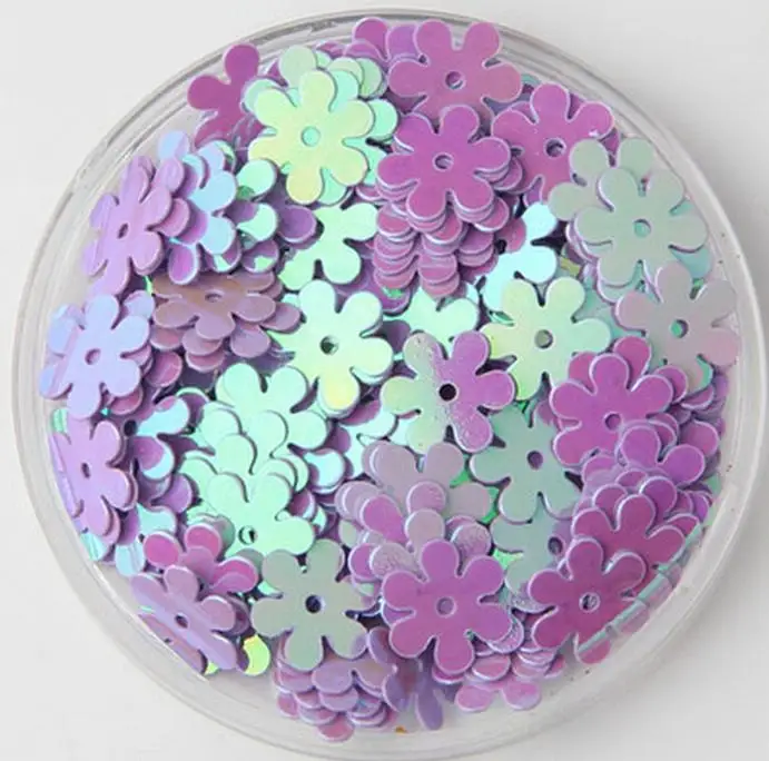 330 шт/Аксессуары для одежды ручной работы DIY ювелирные аксессуары 9 мм цветок блестки - Цвет: 4