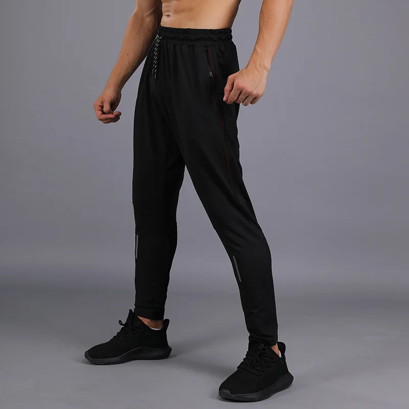 

Men Fitness Joggers Running Pants Breathable Jogging Pants Pocket Training Sport Pants For Running Tennis Soccer Wear Wholesale
