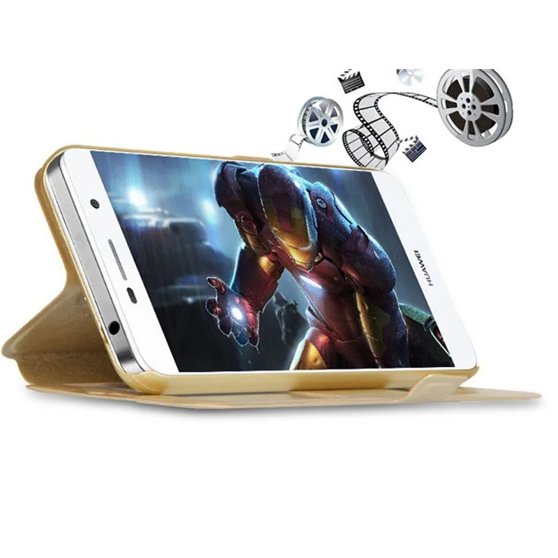 Чехол для Huawei Honor 4C Pro TIT AL00 чехол с окошком быстрого просмотра Y6 L01 U02 флип чехлы