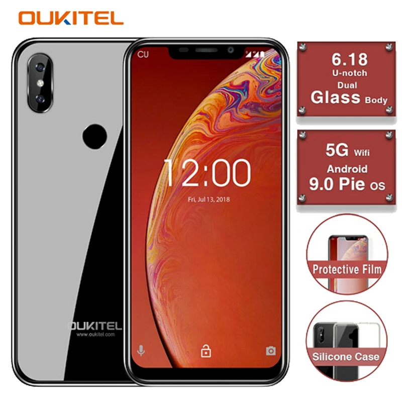 OUKITEL C13 Pro 6 18 &quot19:9 2 ГБ 16 Android 9 0 мобильный телефон MT6739 Четырехъядерный 4G LTE смартфон