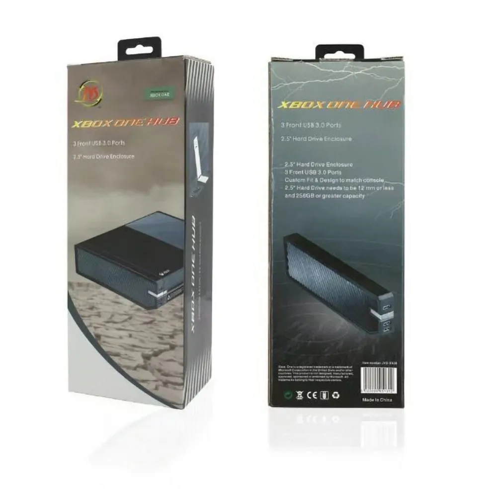  Para Microsoft Xbox One extensor caja de la caja del disco duro externo 25 