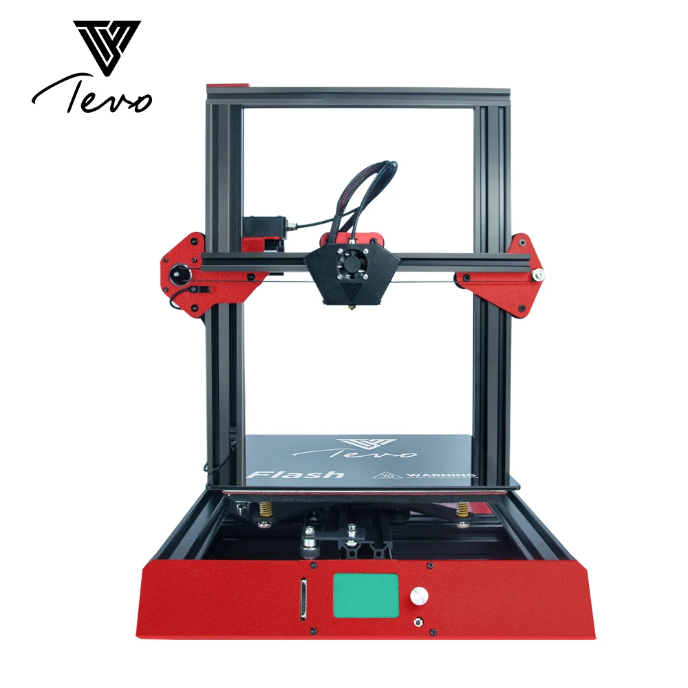 TEVO Flash 3D принтер алюминиевый экструзионный 3d печать предварительно