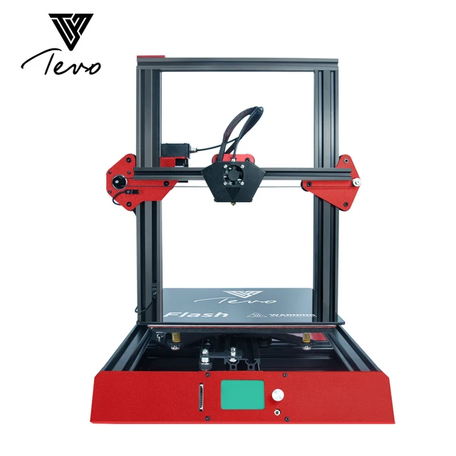 Modest TEVO Flash TEVO 3D Printer Aluminium Extrusion 3d printing Prebuilt 50% 3D Printer Titan Extruder Stable and Quick 3D Printing