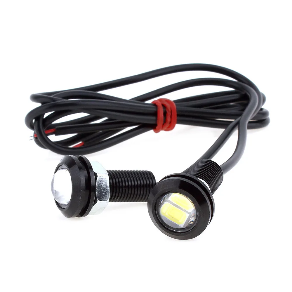 

2pcs 9 W 18mm 12 V Led blanco Eagle Eye luz coche niebla