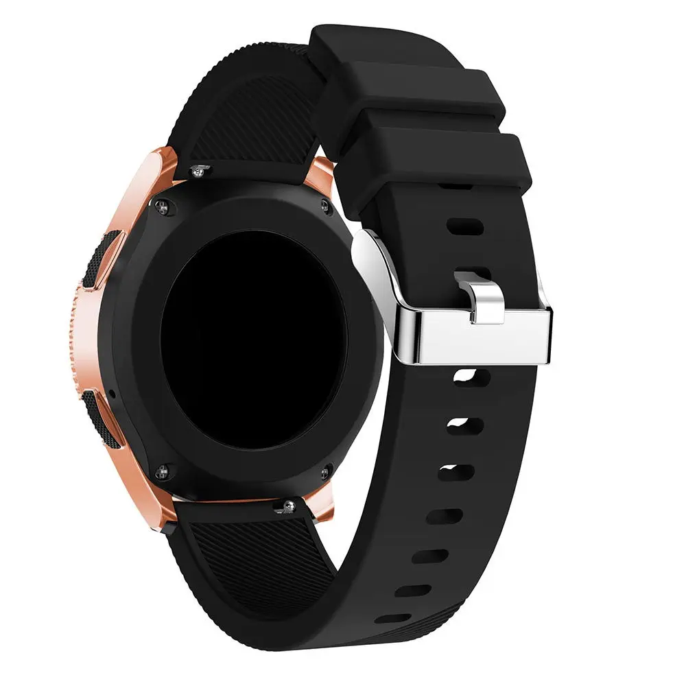 Силиконовый ремешок для samsung Galaxy Watch 42 мм часы ремешок Замена 20 мм ручные умные браслеты для samsung Galaxy Watch Новый