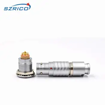 

Circular Push Pull FGG EGG 3B 10 Pin Military Electronic Socket 10 pogo pin Fast Connector