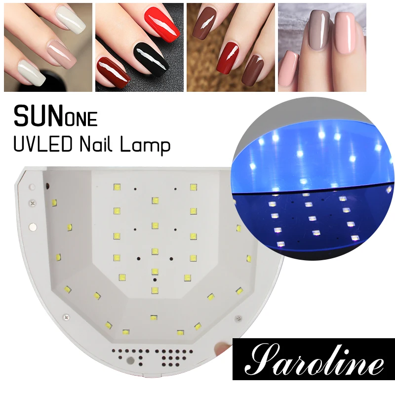 

Saroline 48W SUN LED Nail Lamp Feecy for Nail Design Manicure Drying Nail UV Lamp 36pcs Nail Dryer for Gel Varnish Gel Polish