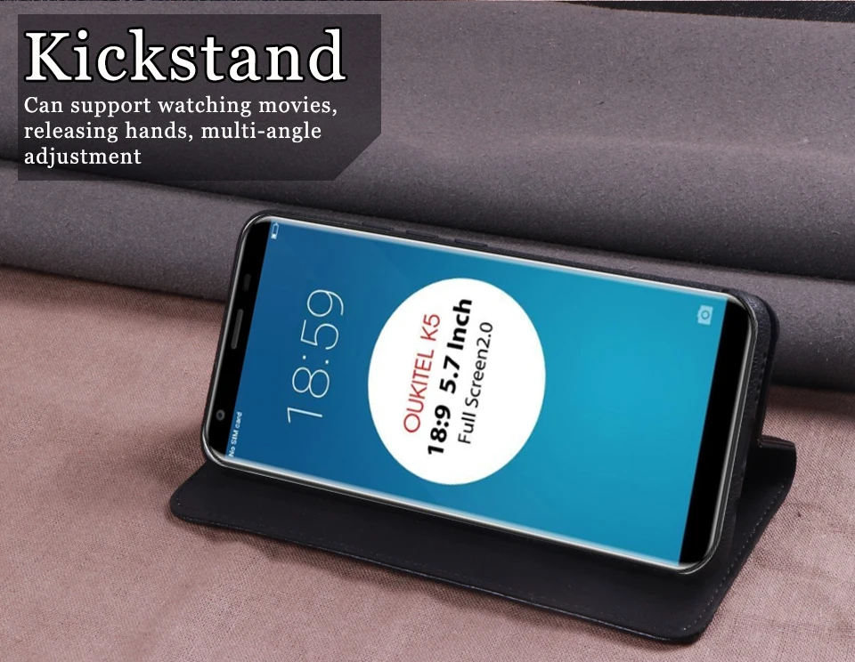 Мягкий силиконовый чехол книжка aibloly для Oukitel K5 Оригинальный K6 Твердый