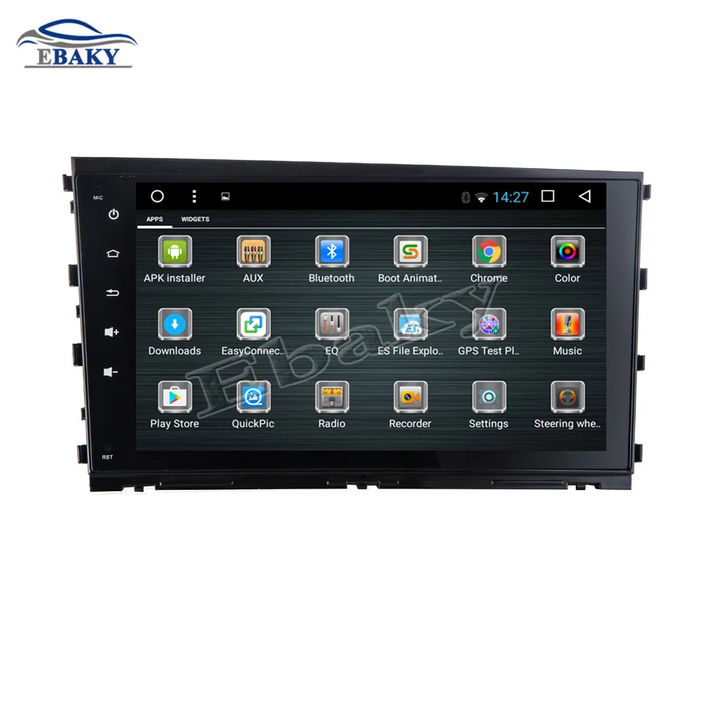 Sale NaviTopia 9inch 1GB/2GB RAM Quad Core/Octa Core Android 7.1/8.1 Car DVD Radio for Hyundai MISTRA 2014 2015 2016 with GPS 4