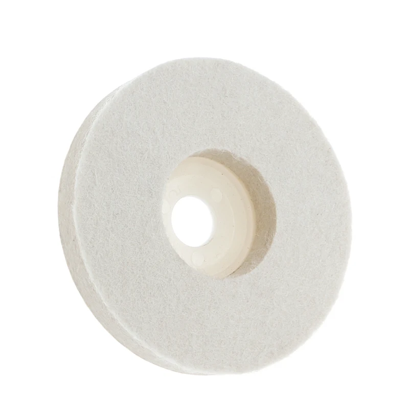 

4 Inch Round Polishing Wheel Dia 100mm Felt Polishers Pad Cloth Buffing Wheels