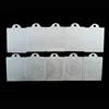 New 10Pcs Nail Stamping Plates Set Stamper Scraper Nail Polish Stamp Mold DIY Plastic Nail Art Templates Stencil Equipments Sets 3