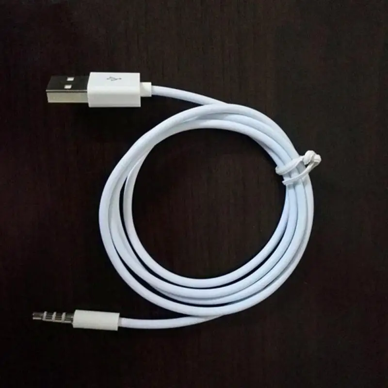 1 шт USB штекер 3,5 мм аудио стерео разъем для наушников штекер кабель для MP3 MP4