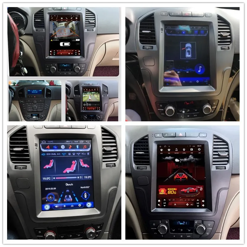 ZOYOSKII Android 9.0 10 os 10.4 inch car gps multimedia radio bluetooth navigation player for Opel insignia 2009-2013