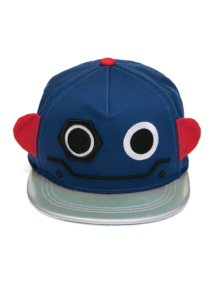 Balabala/детская хлопковая кепка для маленьких мальчиков; Детская кепка с мотивом; детская бейсбольная кепка; Детская кепка с рисунком для мальчиков; сезон весна-осень - Цвет: blue