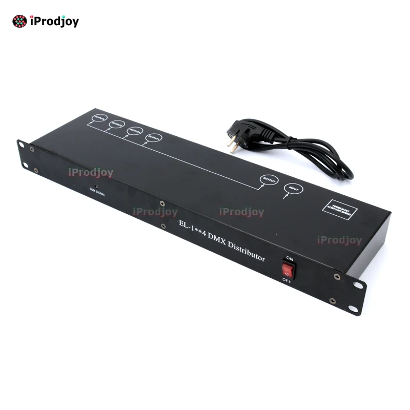 DMX512 Усилитель Распределитель 4 way Splitter Свет Этапа С 10 шт. 2 М Сигнальный Кабель|stage