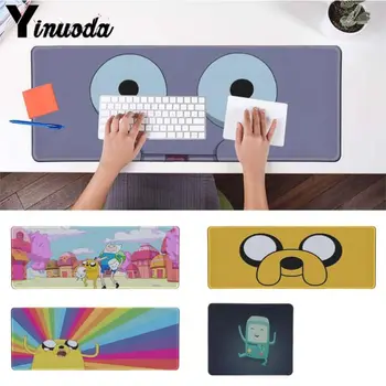 

Yinuoda Hot Sales adventure time DIY Design Pattern Game mousepad Size for 18x22cm 20x25cm 25x29cm 30x90cm 40x90cm