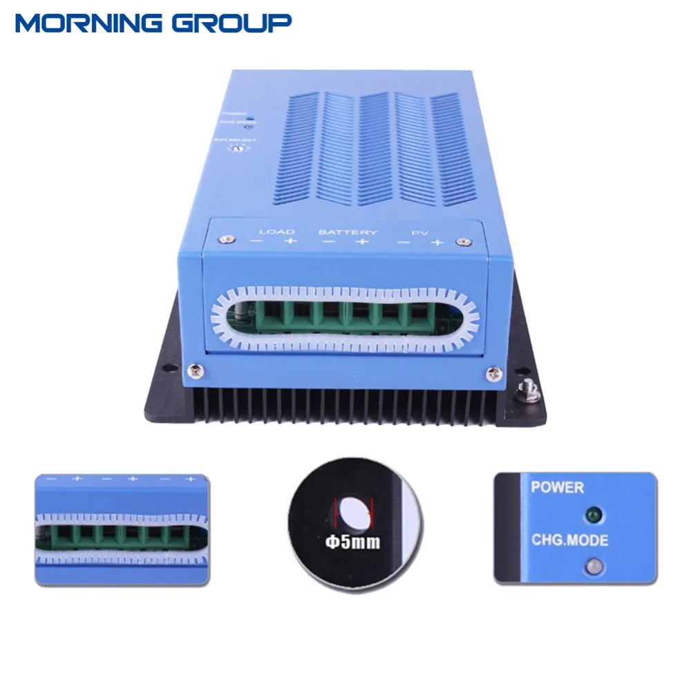 

High quality MPPT1240 MPPT solar charge controller 12/24V auto 40A