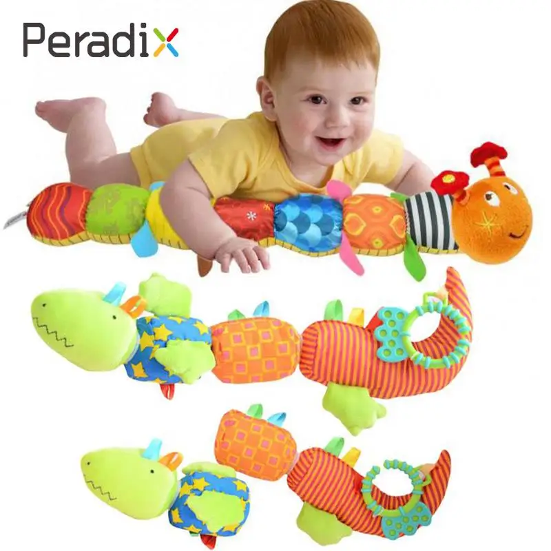Симпатичные Моделирование Крокодил плюшевые куклы с расклешенными игрушки чучела дети подарок мягкие