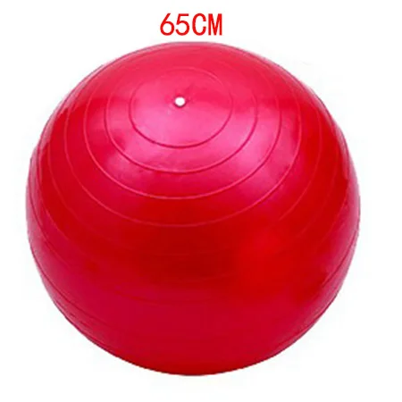 55/65/75 см фитнес-мяч для йоги спортивные мячи для йоги Bola Пилатес фитнес спортзал баланс спортивные Пилатес тренировки Массажный мяч - Цвет: 65CM