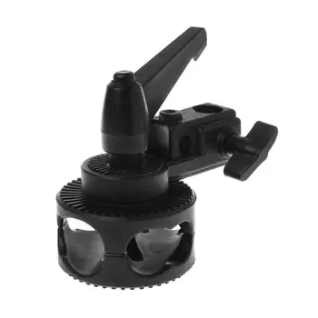 

Single Swivelling Grip Head Angle Wheel Clamp Clip Bracket Tilt Mount Adapter Telescopic Studio Reflector Boom Arm Support