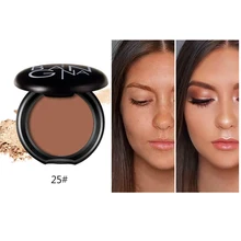 Водонепроницаемый Oilcontrol долговечный макияж Макарон прессованные Блестки Белый бронзатор блеск для лица хайлайтер фиксирующая пудра
