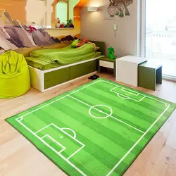 Современные ковры 3d футбол области S Детский коврик ортопедический коврик обувь для мальчиков дети играют ползать коврики дома гостиная