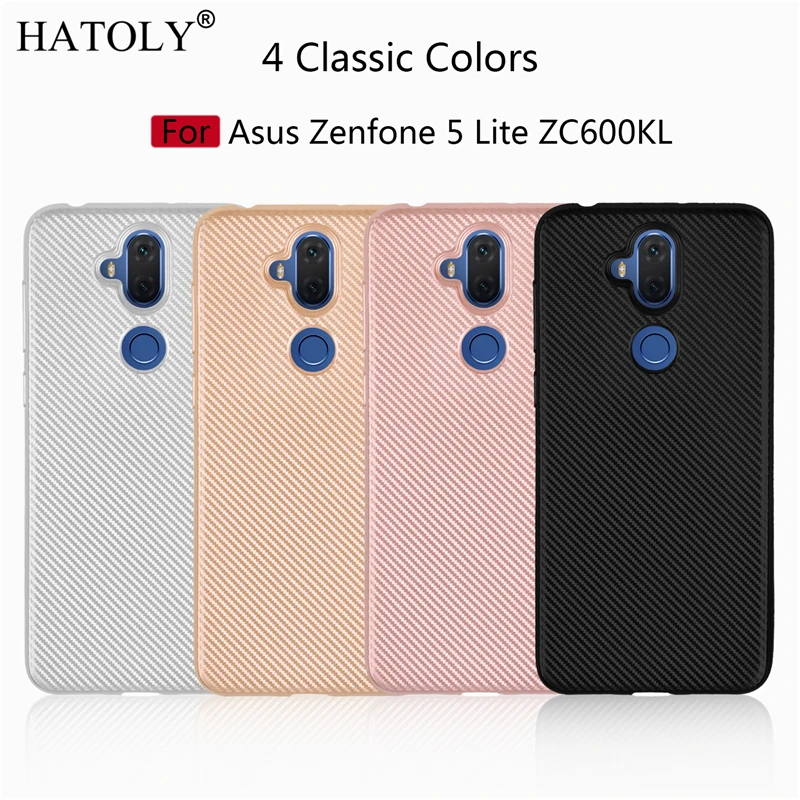 

Cover Asus Zenfone 5 Lite Case Asus Zenfone 5 Lite ZC600KL Soft Rubber Silicone Armor Phone Case for Asus Zenfone 5 Lite ZC600KL