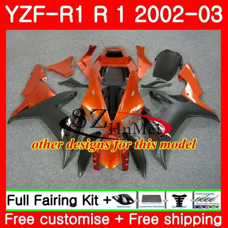 Средства ухода за кожей для YAMAHA YZF 1000 YZFR1 02 03 YZF-1000 кузов 73SH7 YZF R 1 YZF R1 02 03 оранжевый CORONA YZF1000 YZF-R1 2002 2003 обтекатель